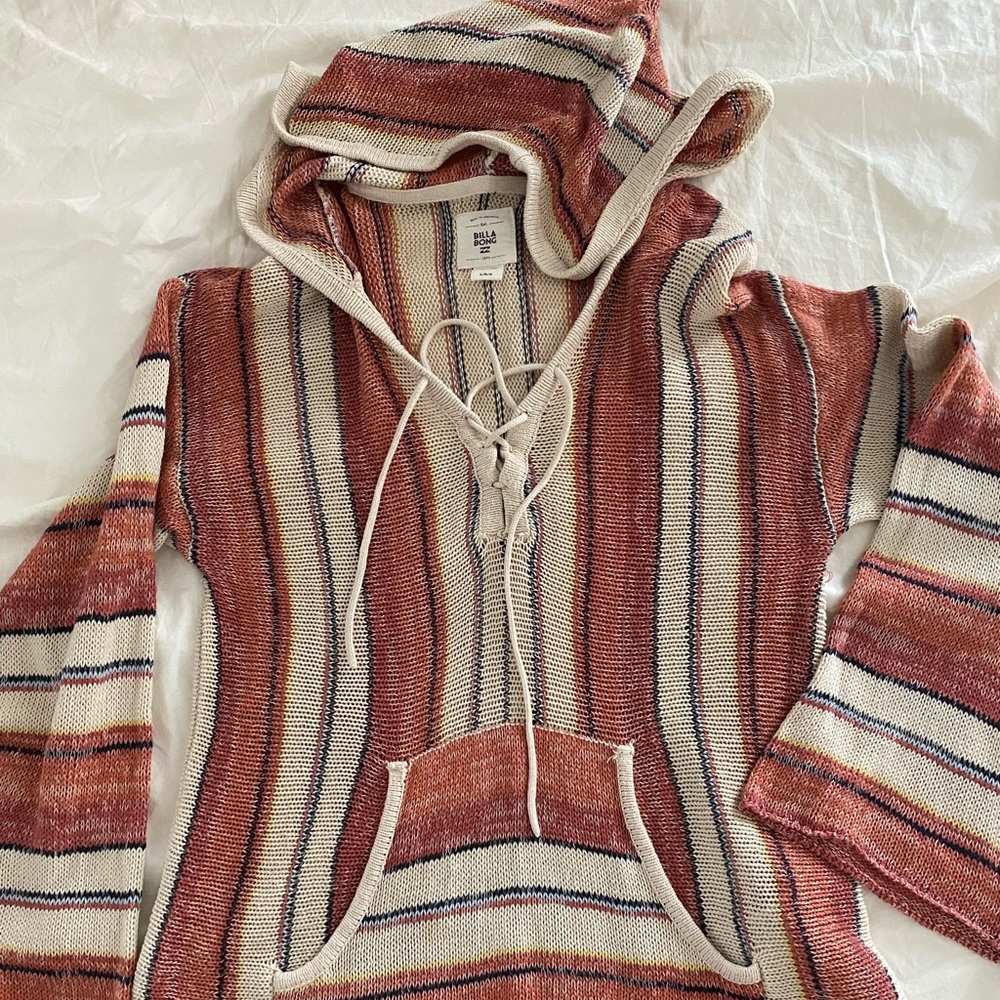 Summer poncho sweater